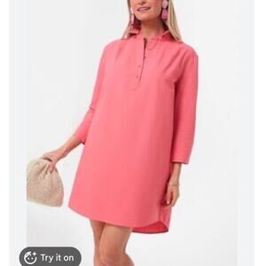 Tuckernuck Pomander Place Dahlia Pink Polly Dress Size L